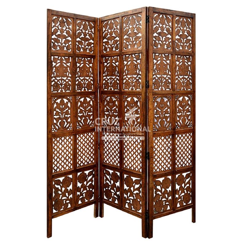 Ever Green Eduardo Wooden Partition | Divider | 4 Sizes CRUZ INTERNATIONAL
