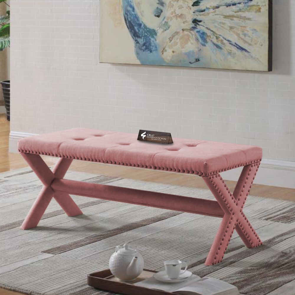 Premium Rubén Bench & Table | Solid wood | 14 Colours Available CRUZ INTERNATIONAL