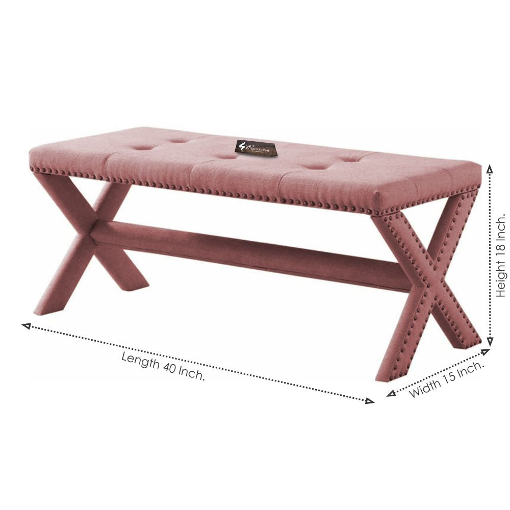 Premium Rubén Bench & Table | Solid wood | 14 Colours Available CRUZ INTERNATIONAL