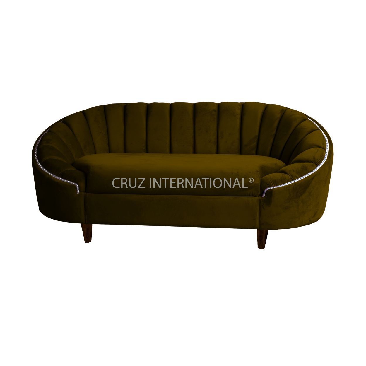 Modern Rodrigo Sofa | 18 Colours Available CRUZ INTERNATIONAL