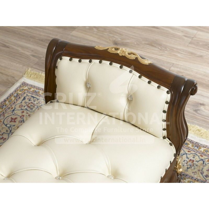 Classic Odam Carving Settee | Standard CRUZ INTERNATIONAL