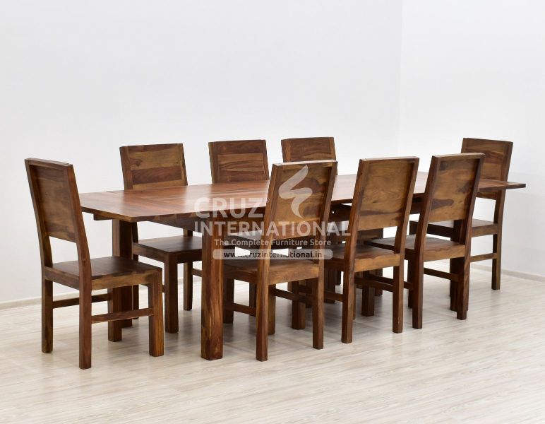 Classic Liam Benito Wooden Dinning Table | 4,6 & 8 Chairs Options CRUZ INTERNATIONAL