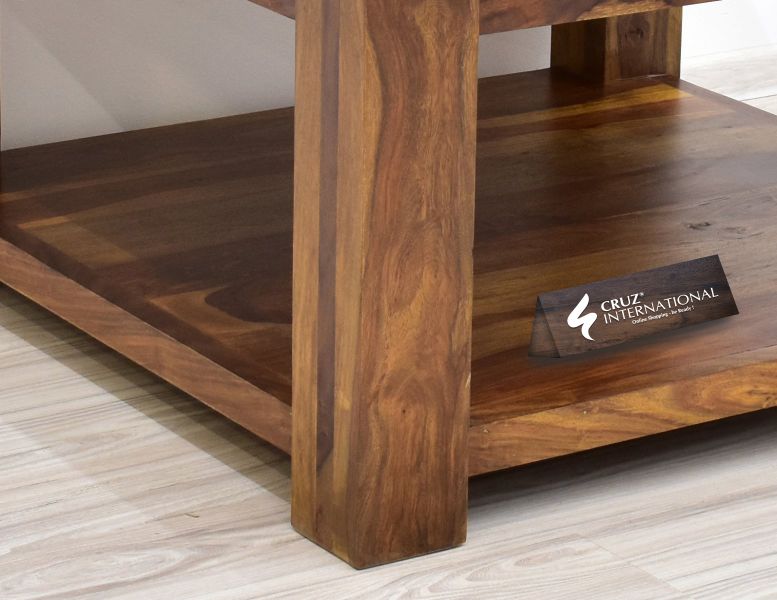 Console Layla Table | Solid Wood | Square CRUZ INTERNATIONAL