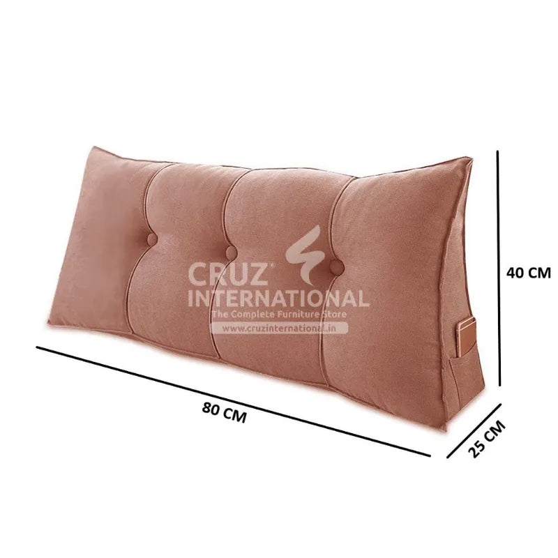 Bed Comfort Shape Pillow | 7 Colors Available CRUZ INTERNATIONAL