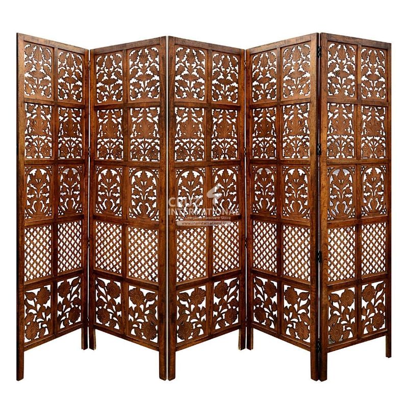 Ever Green Eduardo Wooden Partition | Divider | 4 Sizes CRUZ INTERNATIONAL