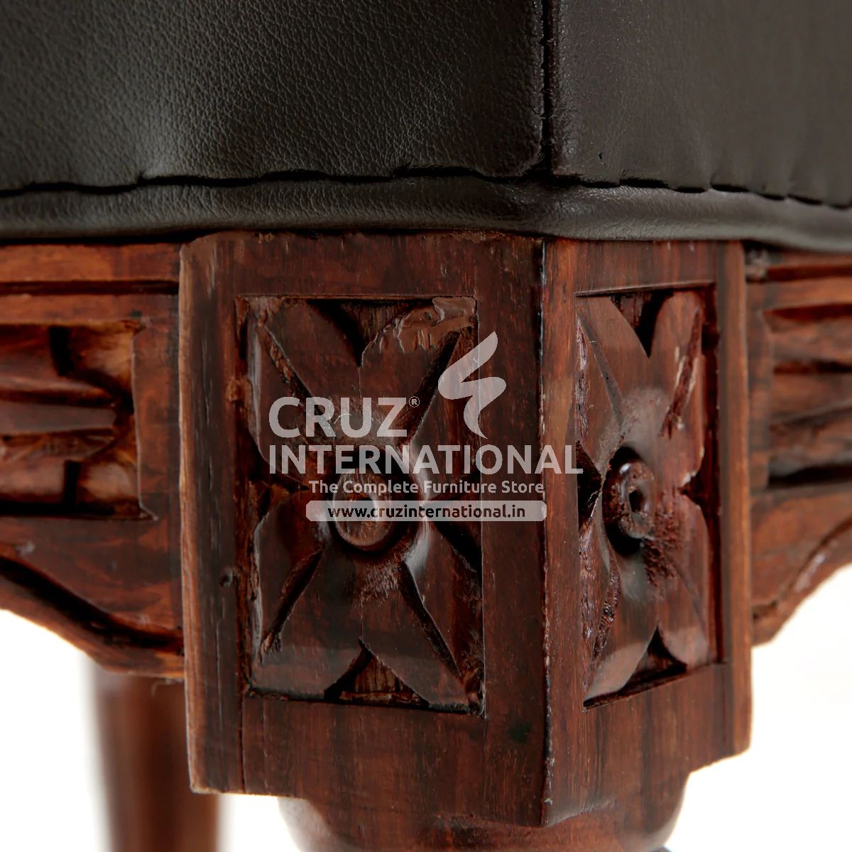 Classic James Benito Wooden Dinning Table | 8 Chairs + 1 Table CRUZ INTERNATIONAL