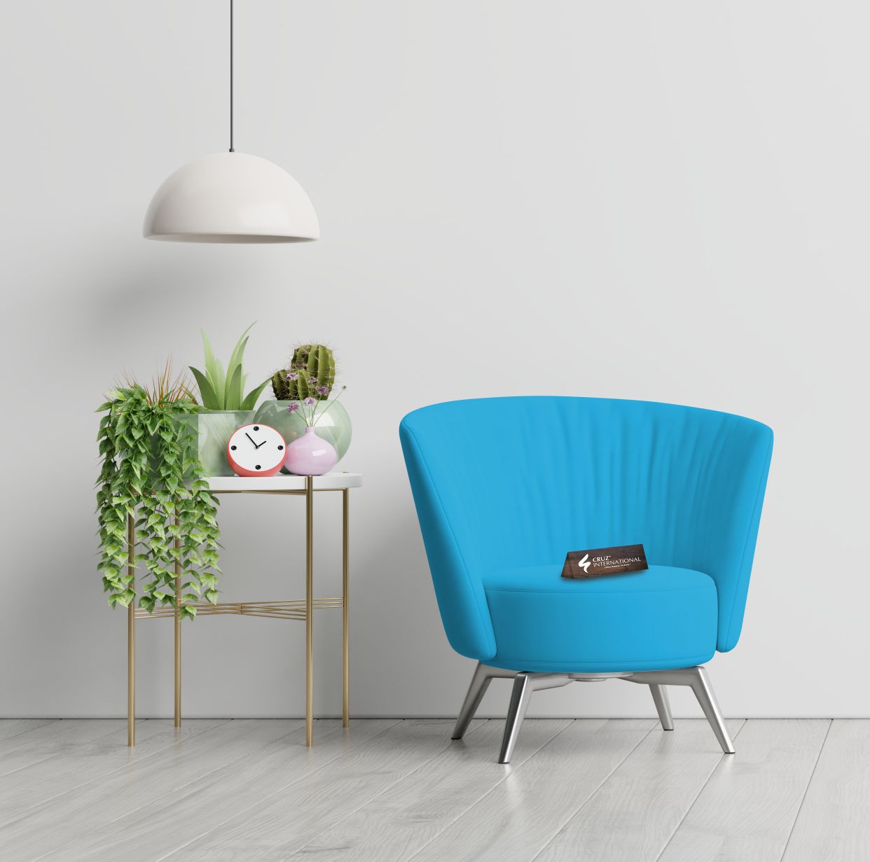 Modern Evan Arm Chair | Standard | 12 Colours Available CRUZ INTERNATIONAL