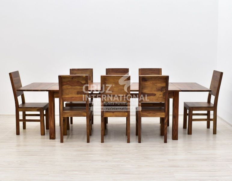 Classic Liam Benito Wooden Dinning Table | 4,6 & 8 Chairs Options CRUZ INTERNATIONAL