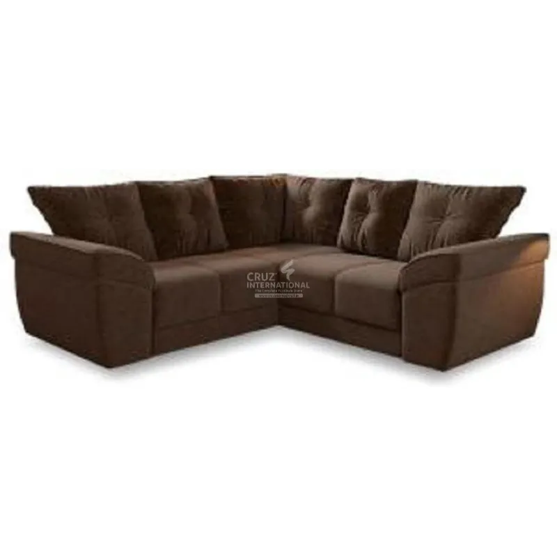 CRUZ Round Sofa: Comfortable and Stylish 5-Seater Solid Wood Design CRUZ INTERNATIONAL