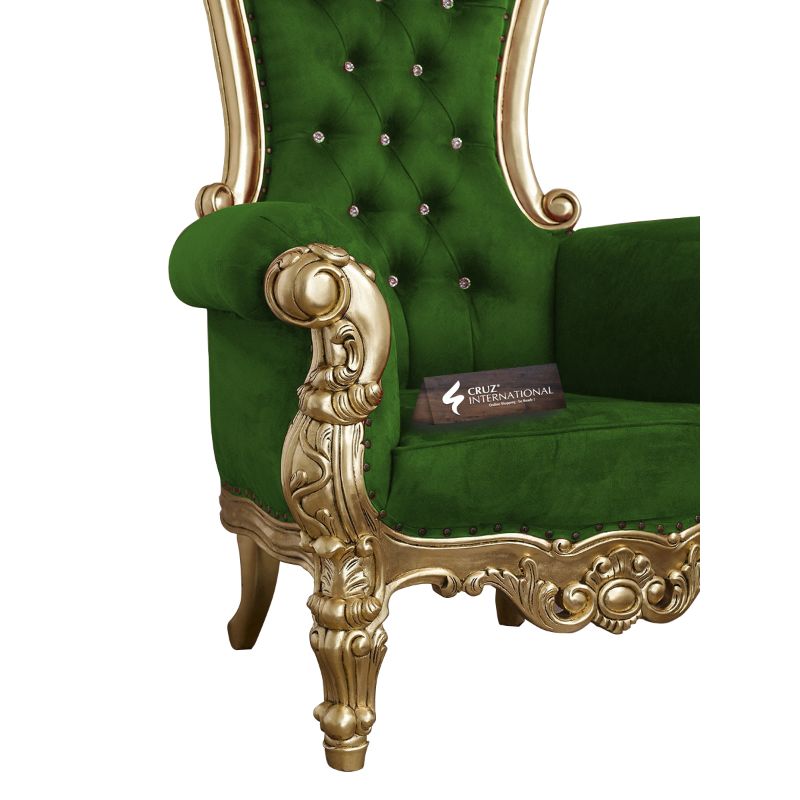 Maharaja Katarina Chair & Single Sofa | Solid Wood CRUZ INTERNATIONAL