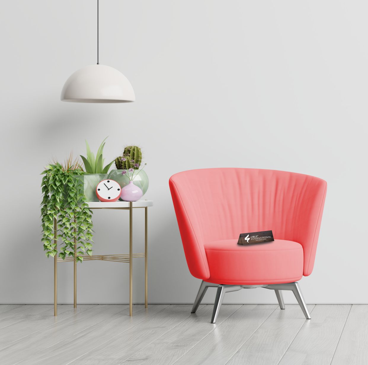 Modern Evan Arm Chair | Standard | 12 Colours Available CRUZ INTERNATIONAL