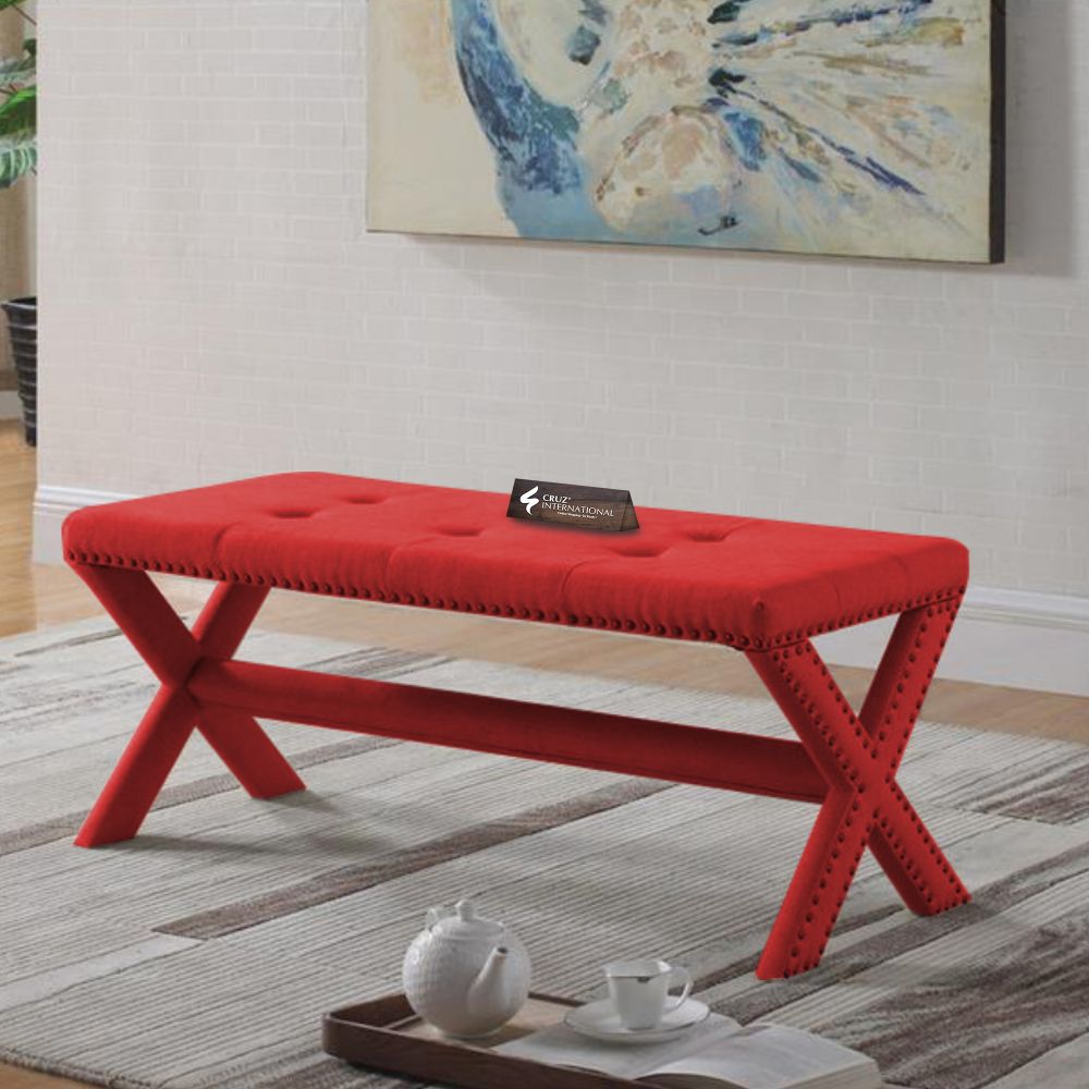 Premium Rubén Bench & Table | Solid wood | 14 Colours Available CRUZ INTERNATIONAL
