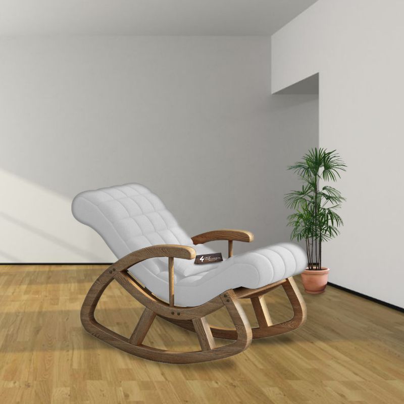 Premium Great TeakWood Rocking Chair | Natural | 11 Colours Available CRUZ INTERNATIONAL
