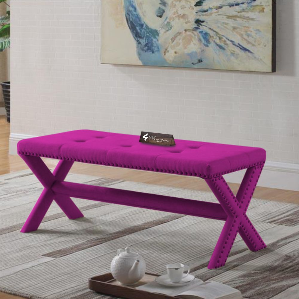 Premium Rubén Bench & Table | Solid wood | 14 Colours Available CRUZ INTERNATIONAL