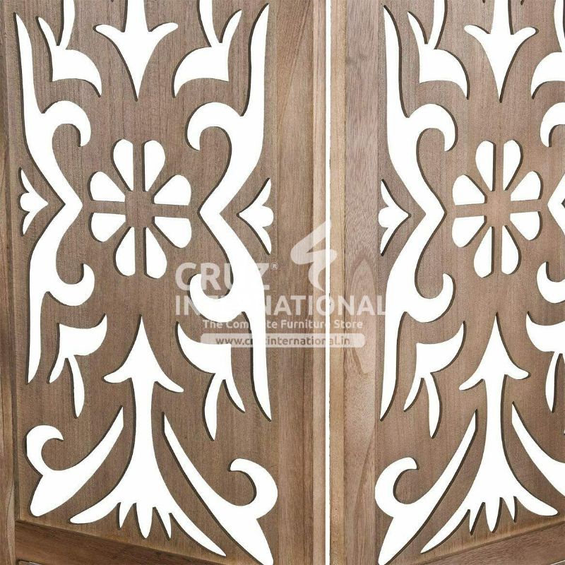 Ever Green Brisha Wooden Partition | Divider CRUZ INTERNATIONAL