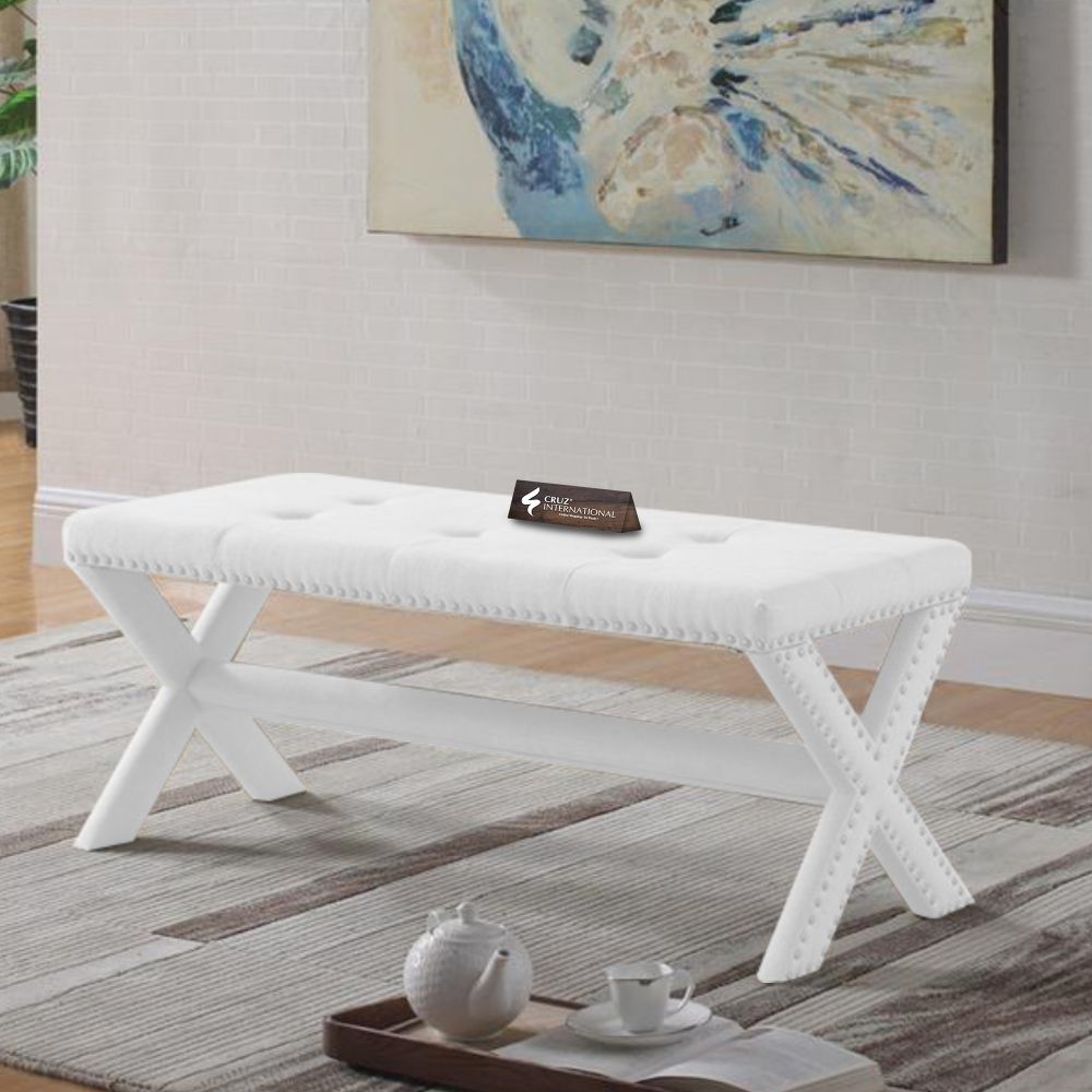 Premium Rubén Bench & Table | Solid wood | 14 Colours Available CRUZ INTERNATIONAL