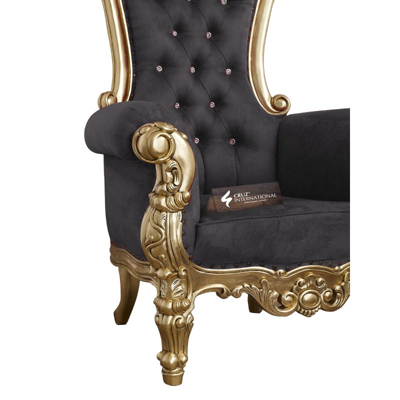 Maharaja Katarina Chair & Single Sofa | Solid Wood CRUZ INTERNATIONAL