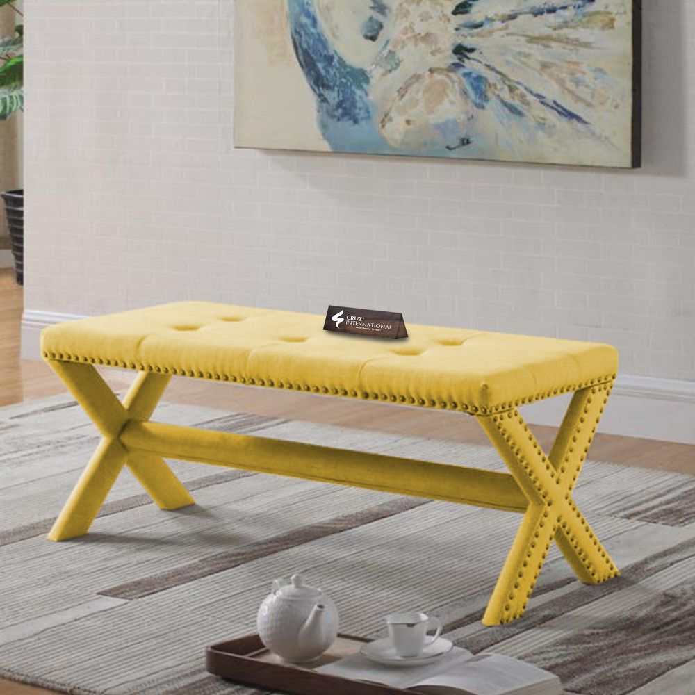 Premium Rubén Bench & Table | Solid wood | 14 Colours Available CRUZ INTERNATIONAL