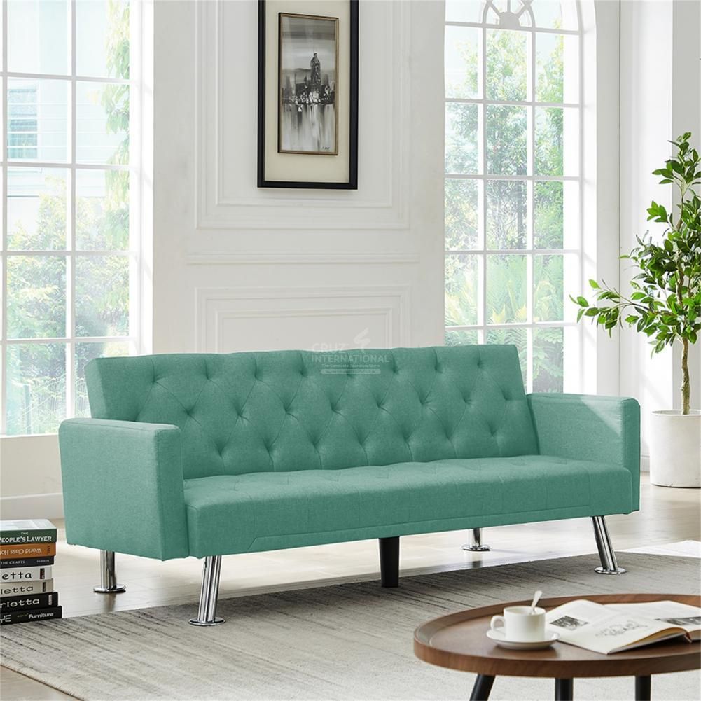 Modern Eduardo Sofa Set | Sea Green CRUZ INTERNATIONAL