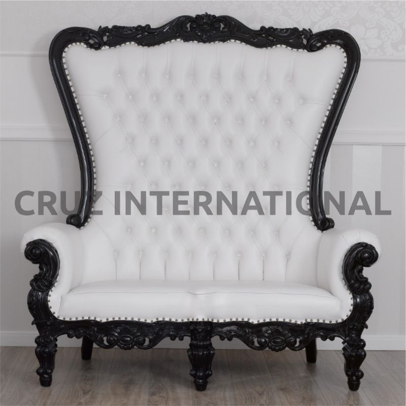 Classic Oakley Carving High Back Sofa & Settee | Standard CRUZ INTERNATIONAL