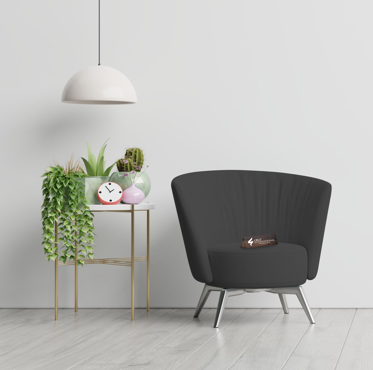 Modern Evan Arm Chair | Standard | 12 Colours Available CRUZ INTERNATIONAL