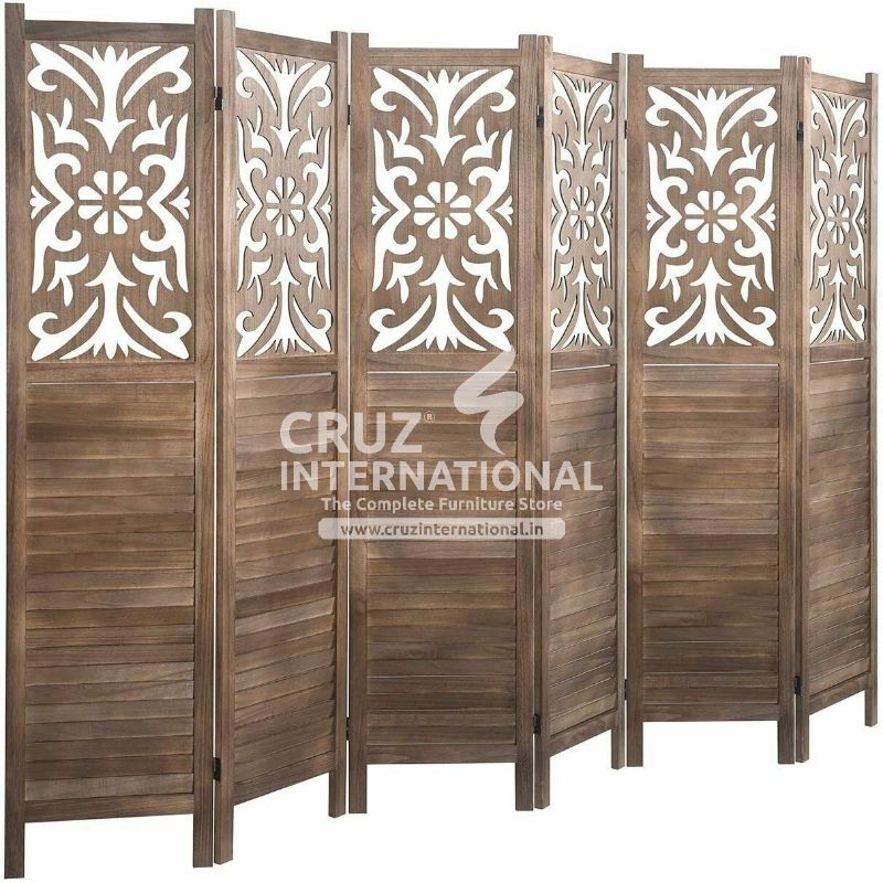 Ever Green Brisha Wooden Partition | Divider CRUZ INTERNATIONAL