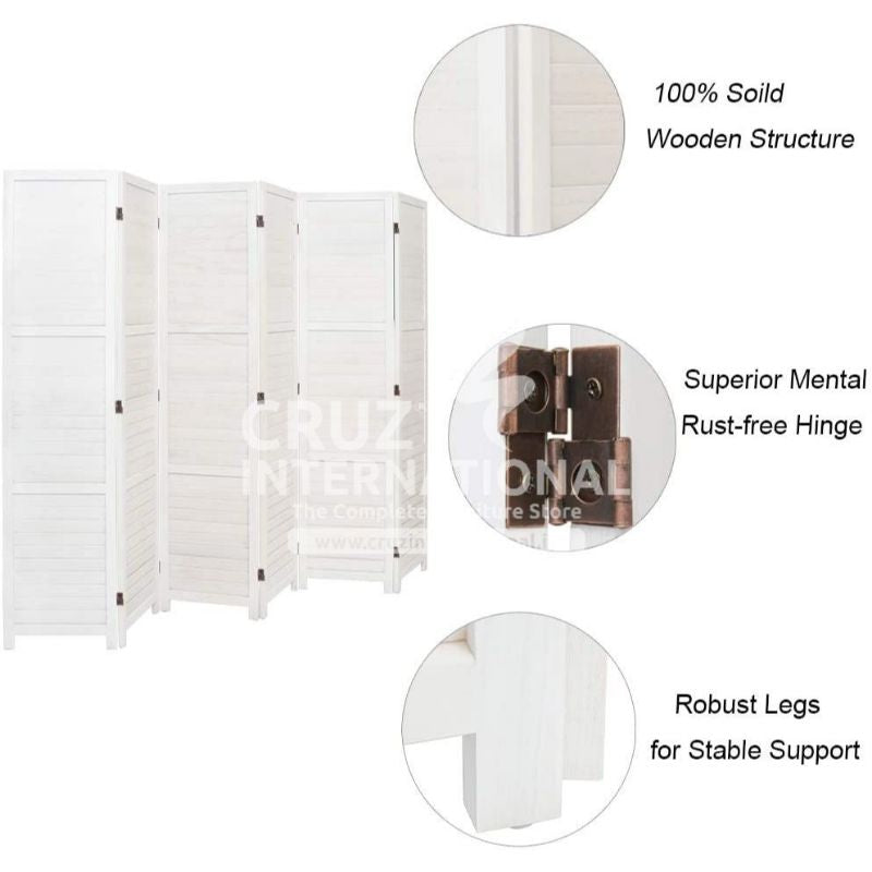 Ever Green Feliciti Wooden Partition | Divider CRUZ INTERNATIONAL