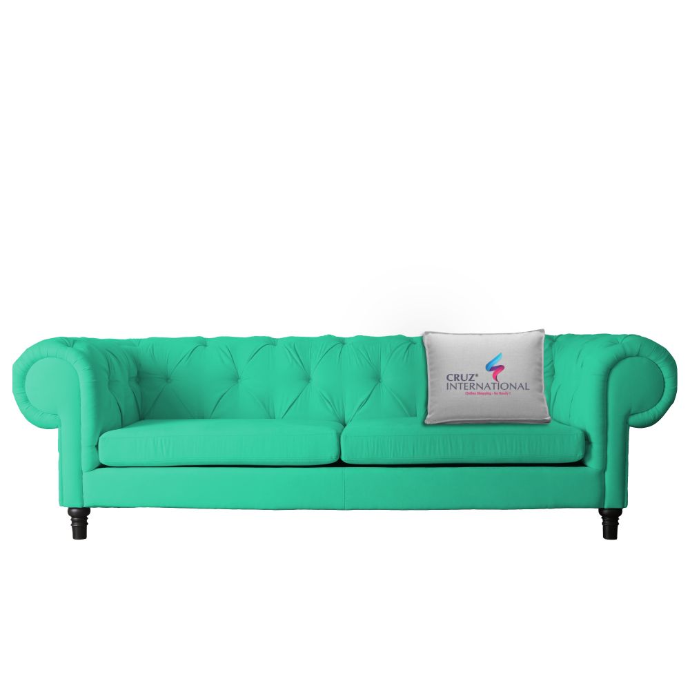 Europe Narcisa Style Sofa | 3 Seaters | 18 Colours Available CRUZ INTERNATIONAL