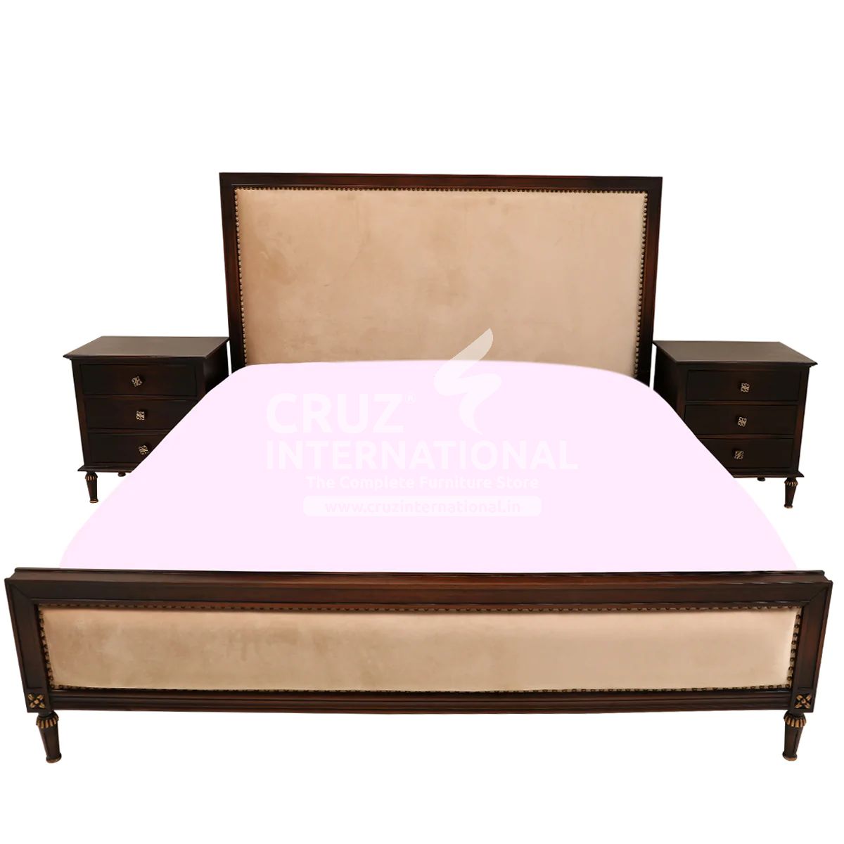 Modern Hector Classic Gaia Bed | 2 Sizes Available | with Side table Modern Hector Classic Gaia Bed | 2 Sizes Available | with Side table