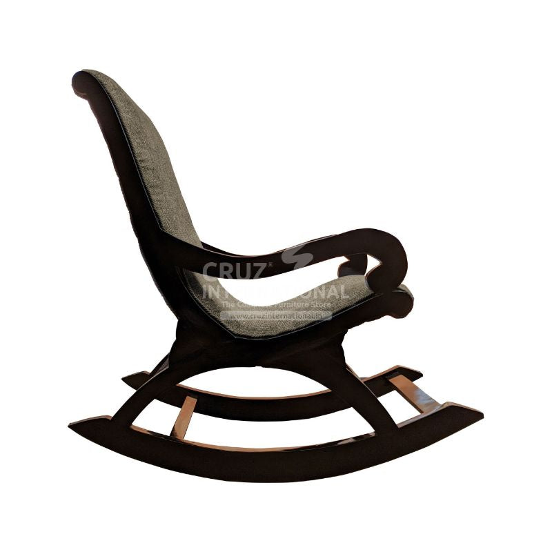 Comfort Beret Rocking Chair | Sheesham wood | 4 Colours Available CRUZ INTERNATIONAL
