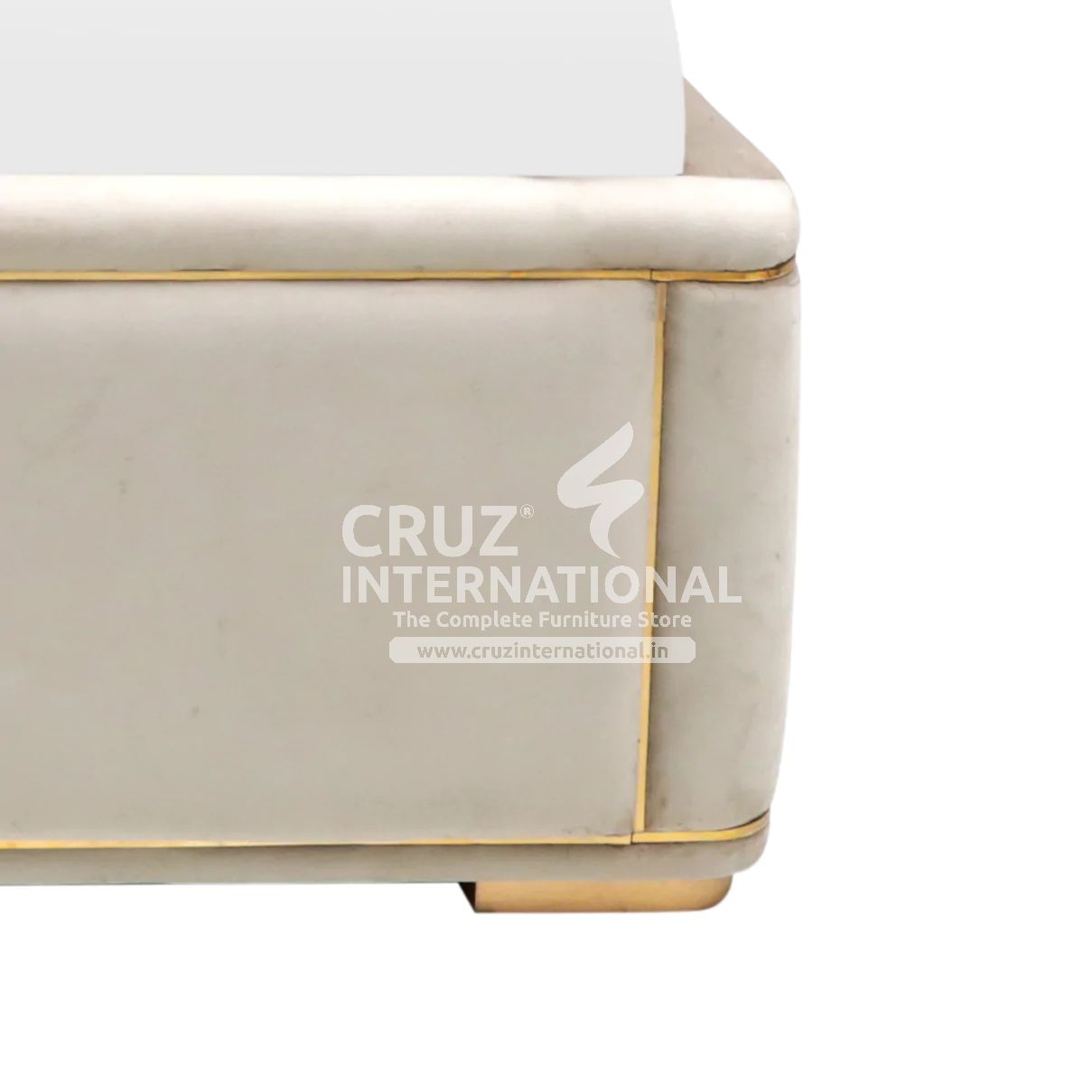 Modern Andrea Classic Gaia Bed | 2 Sizes Available | with Side table CRUZ INTERNATIONAL