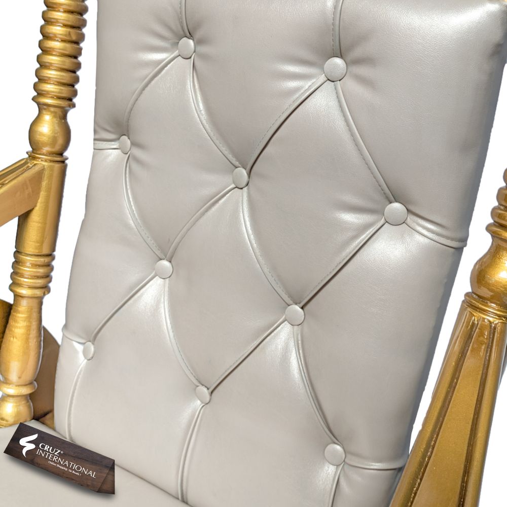 Premium Isabella Rocking Chair | Golden | 7 Colours Available CRUZ INTERNATIONAL