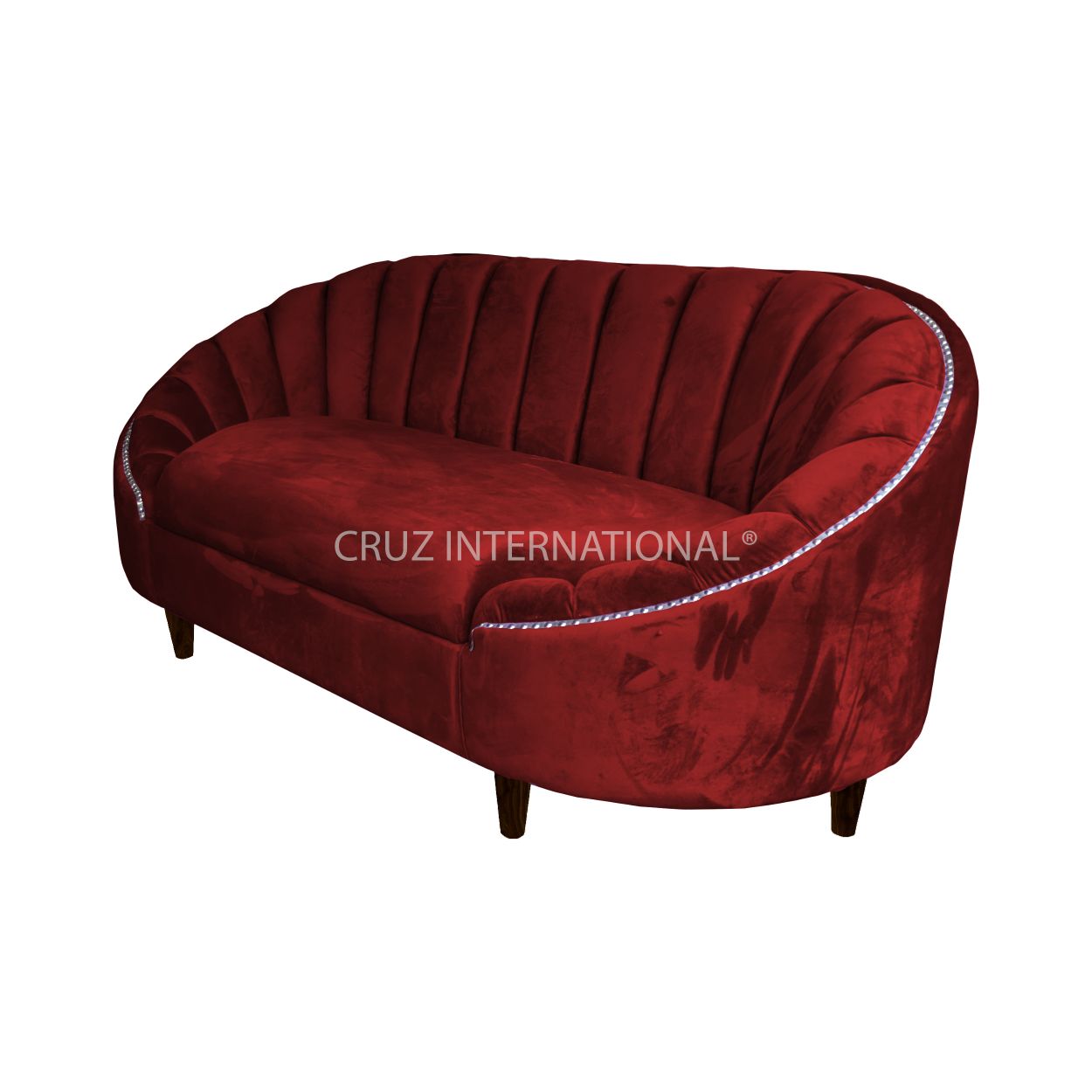 Modern Rodrigo Sofa | 18 Colours Available CRUZ INTERNATIONAL