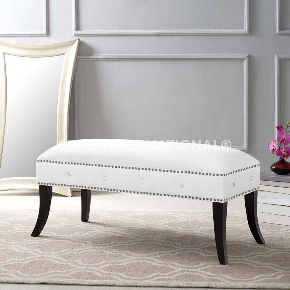 Premium Lucas Bench & Sette | Solid Wood | 10 Colours Available CRUZ INTERNATIONAL