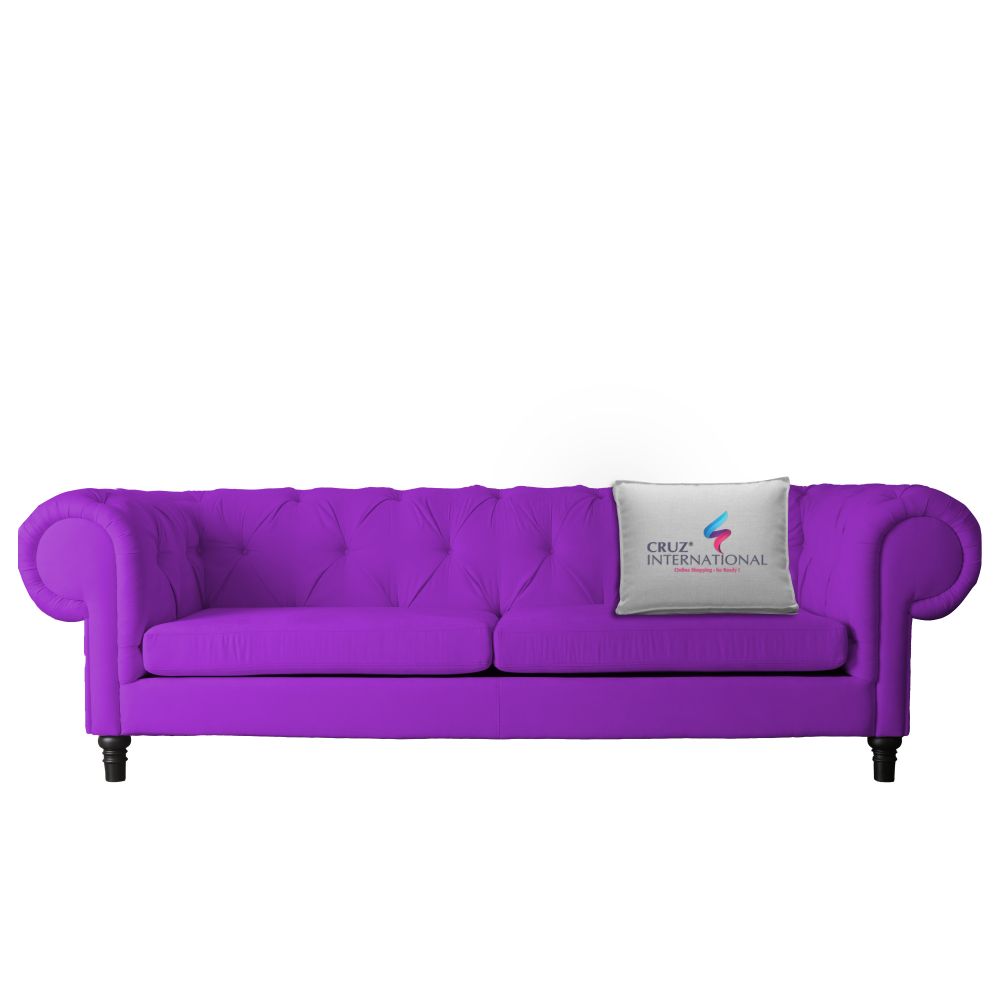 Europe Narcisa Style Sofa | 3 Seaters | 18 Colours Available CRUZ INTERNATIONAL