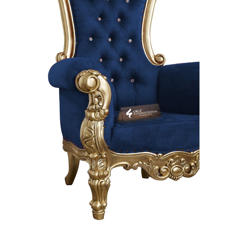 Maharaja Linnea Chair & Single Sofa | Solid Wood CRUZ INTERNATIONAL