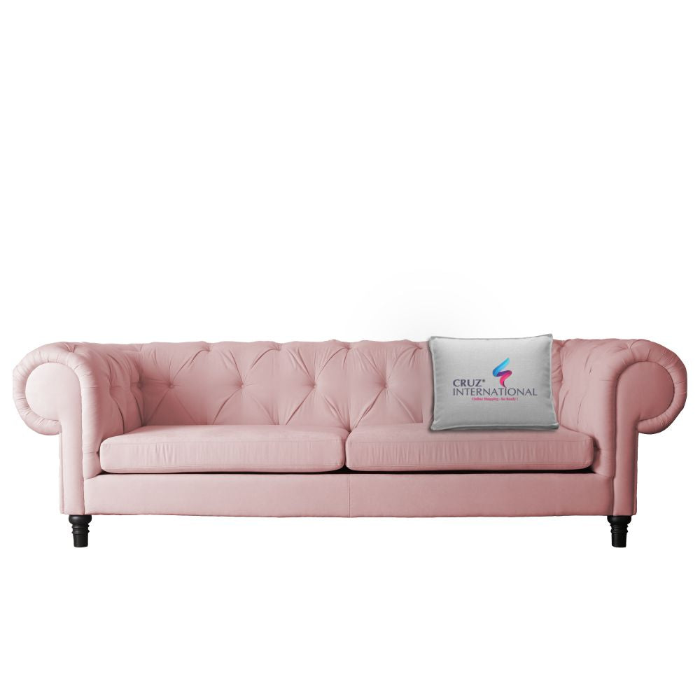 Europe Narcisa Style Sofa | 3 Seaters | 18 Colours Available CRUZ INTERNATIONAL