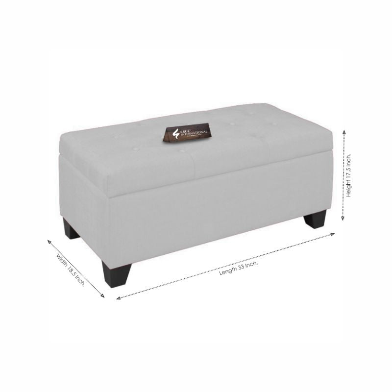 Premium Deontay Bench & Sette | Solid Wood | 13 Colours Available CRUZ INTERNATIONAL