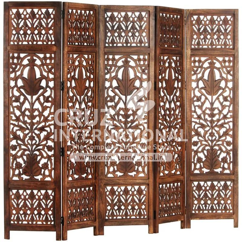 Ever Green Cornelio Wooden Partition | Divider CRUZ INTERNATIONAL