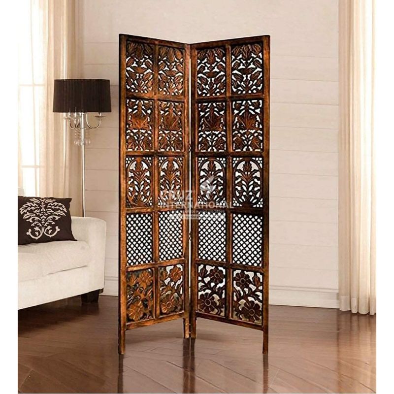 Ever Green Eduardo Wooden Partition | Divider | 4 Sizes CRUZ INTERNATIONAL