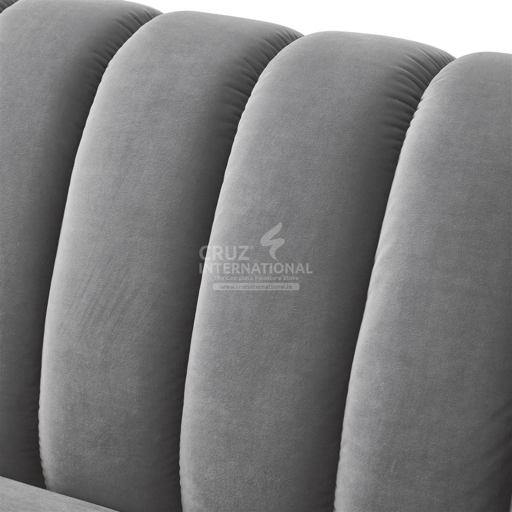 Modern Javier Sofa Set | Grey CRUZ INTERNATIONAL