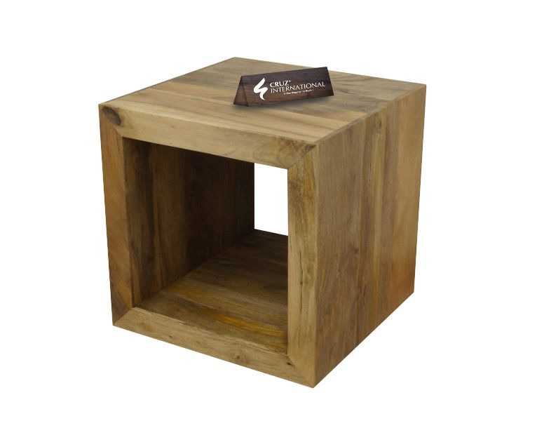 Console Elmer Table | Solid Wood | Square CRUZ INTERNATIONAL