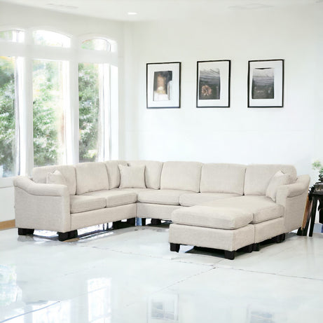 Modern U-Shape Sofa Set (7 Seater)