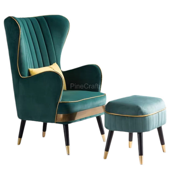 Comfortable Upholstered Chair for Living Room - Living Room Chair - CRUZ INTERNATIONAL - Furniture Store
