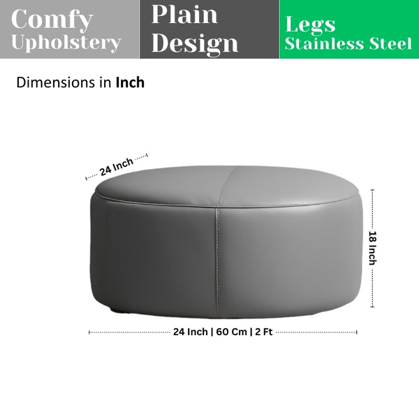 PineCrafts Vintage Wooden Ottoman Seat - Ottoman - CRUZ INTERNATIONAL - Furniture Store