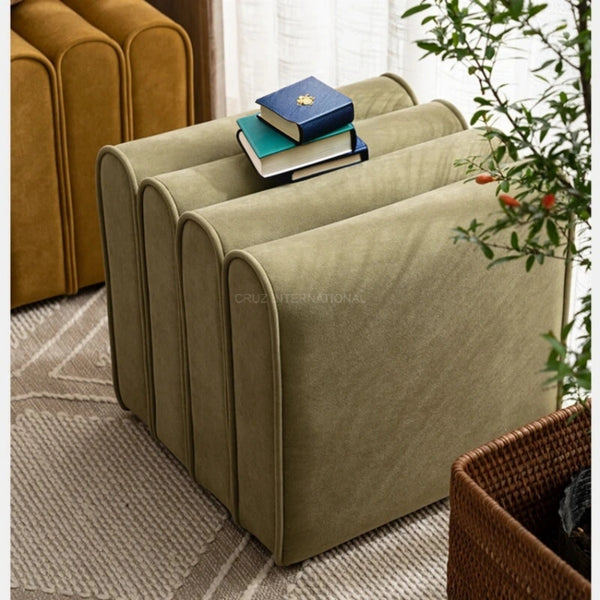 Cute Look Fabric Wing Chair for Living Room Office - Table - CRUZ INTERNATIONAL - Furniture Store