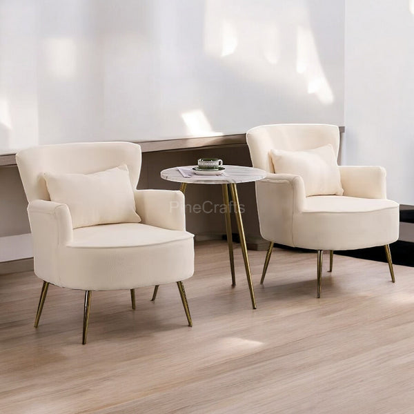 Comfortable Upholstered Chair for Home Office - Living Room Chair - CRUZ INTERNATIONAL - Furniture Store