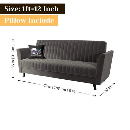 Luxury Fabric 3 Seater Sofa for Your Living Room, Office