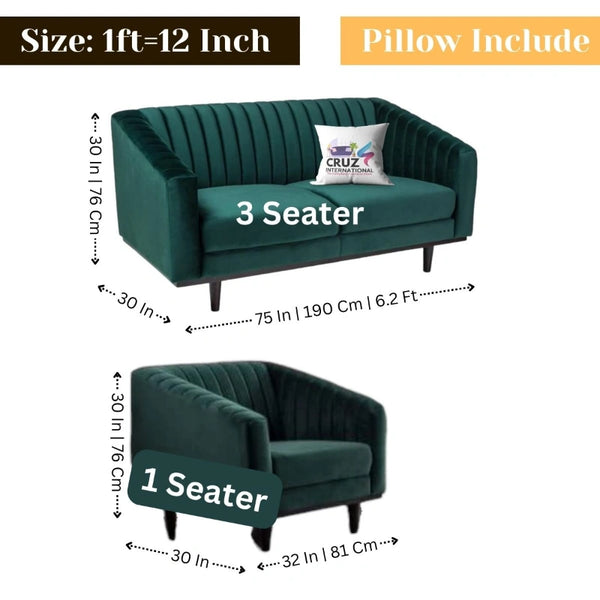 Modern Couch Sofa Set for Home and Office - Table - CRUZ INTERNATIONAL - Furniture Store
