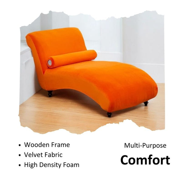 Velvet Settee and Couch – Plain Design - Settee & Diwaan - CRUZ INTERNATIONAL - Furniture Store